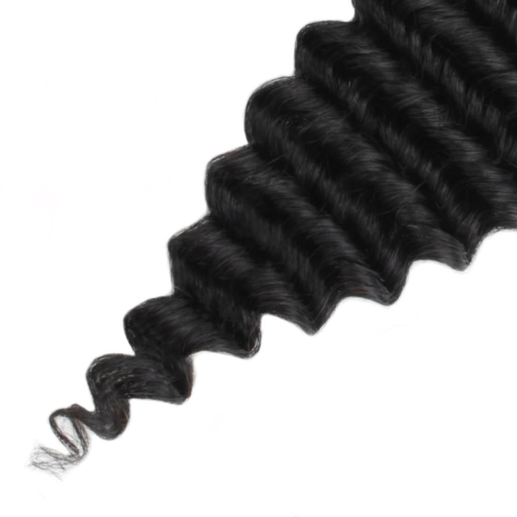 Deep Wave 5x5 HD Lace Human Hair Closure
