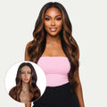 Luscious Glueless 5x5 HD Lace Professionally Colored 100% Human Hair Closure Wig