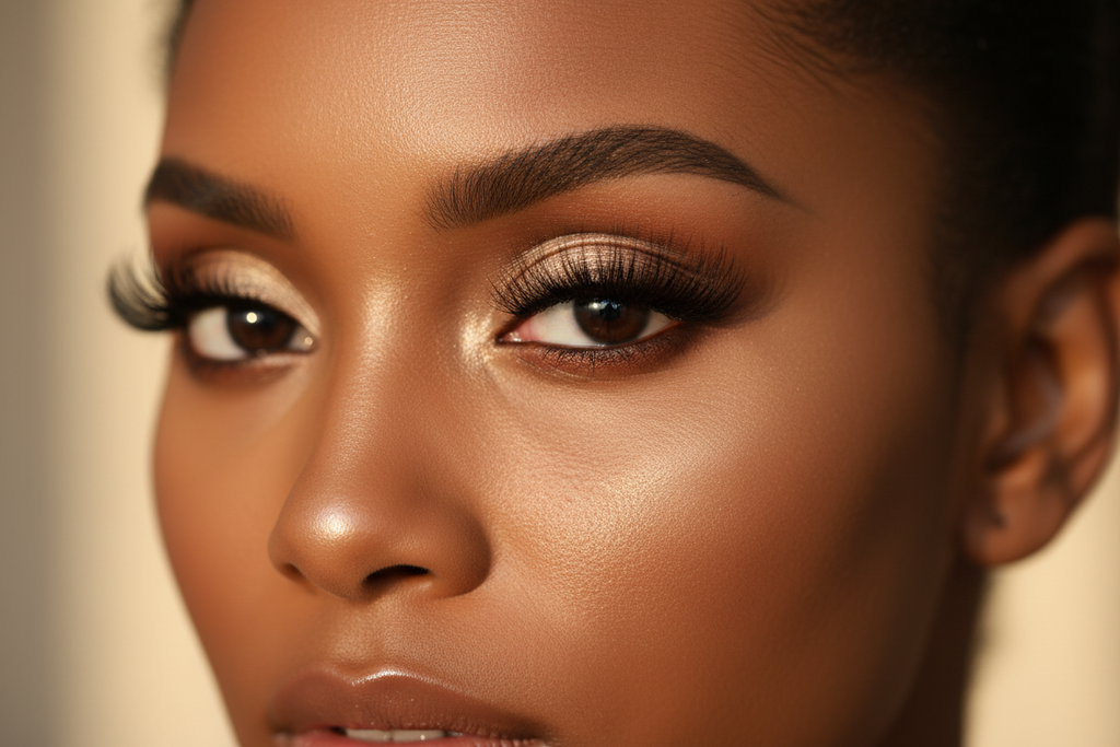 Wispy eye close-up